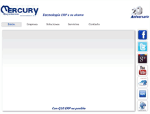 Tablet Screenshot of mercury-systems.es